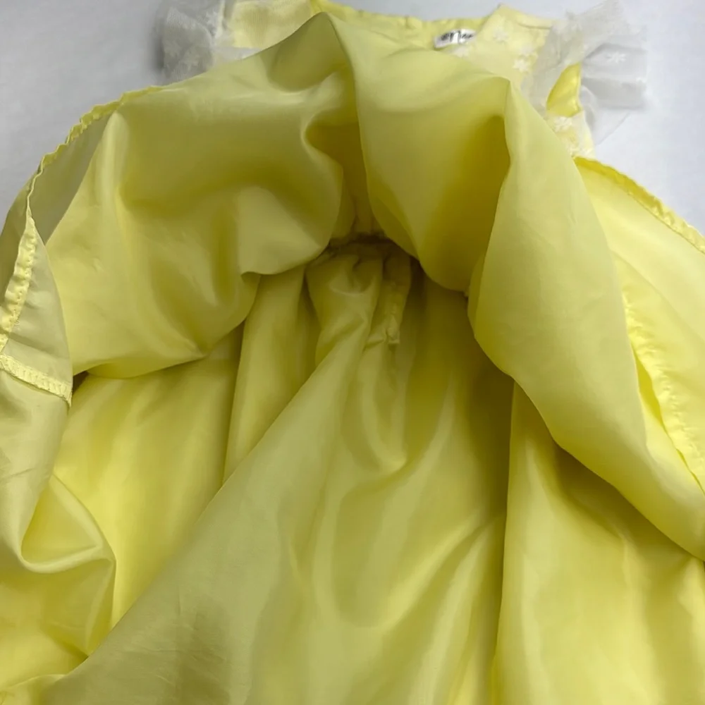 Nannette Yellow Sleeveless Sundress for Weddings_6